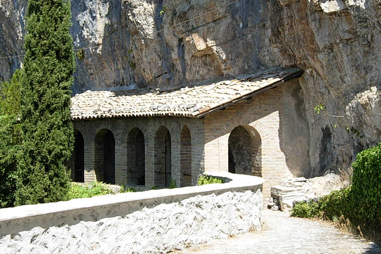 Hermitage of St. Onofrio al Morrone - Sulmona (Province L'Aquila)